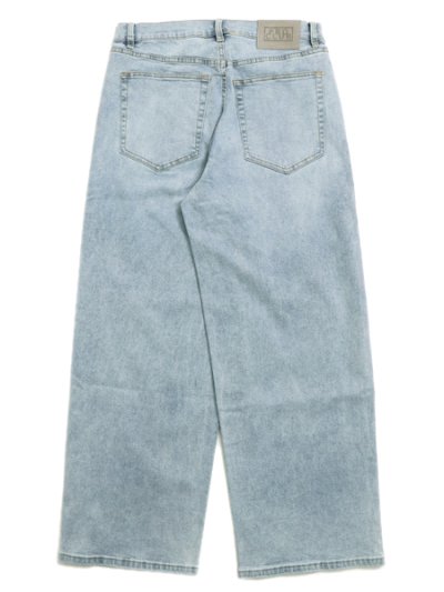 画像2: 【送料無料】PRO CLUB HW BAGGY FIT DENIM PANT LT STONEWASH