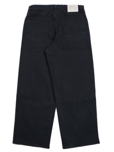 画像2: 【送料無料】PRO CLUB HW BAGGY FIT DENIM PANT BLACK