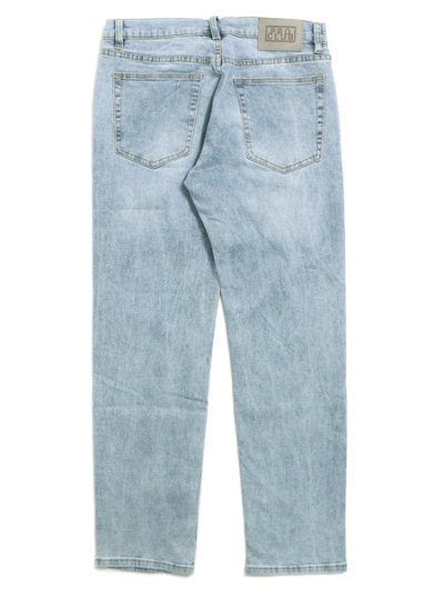 画像2: 【送料無料】PRO CLUB HW RELAXED FIT DENIM PANT LT STONEWASH