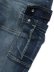 画像8: 【送料無料】PRO CLUB HW BAGGY FIT DENIM CARGO PANT DK STW