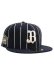画像1: 【SALE】NEW ERA 59FIFTY ORIX BUFFALOES PINSTRIPE NAVY (1)