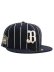 画像1: NEW ERA 59FIFTY ORIX BUFFALOES PINSTRIPE NAVY (1)