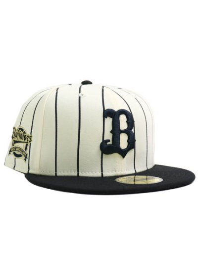 画像1: 【SALE】NEW ERA 59FIFTY ORIX BUFFALOES PINSTRIPE CHROME