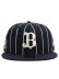 画像2: 【SALE】NEW ERA 59FIFTY ORIX BUFFALOES PINSTRIPE NAVY (2)
