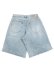 画像2: 【送料無料】PRO CLUB HW BAGGY FIT DENIM SHORT LT STONEWASH (2)