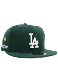 NEW ERA 59FIFTY STATE FLOWERS DODGERS DK GREEN