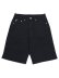 画像1: 【送料無料】PRO CLUB HW RELAXED FIT DENIM SHORT BLACK (1)