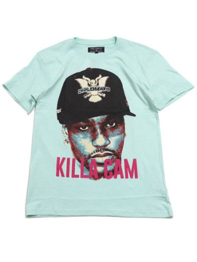 画像1: 【SALE】REASON DIPSET PORTAIT TEE TEAL