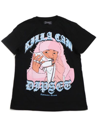 画像1: 【SALE】REASON DIPSET KILLA CAM TEE BLACK