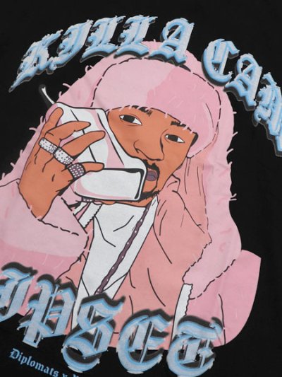 画像3: 【SALE】REASON DIPSET KILLA CAM TEE BLACK