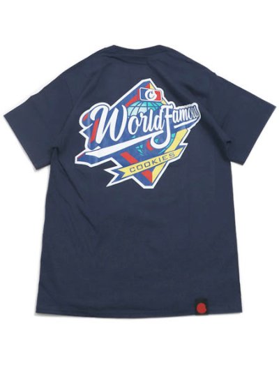 画像1: 【SALE】COOKIES CLOTHING WORLD FAMOUS TEE NAVY