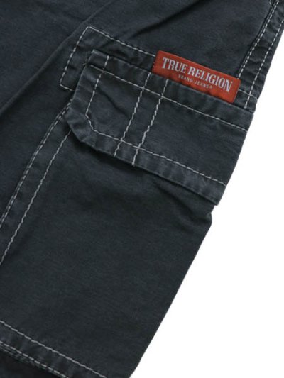 画像8: 【SALE】【送料無料】TRUE RELIGION BIG T CARGO SHORTS JET BLACK