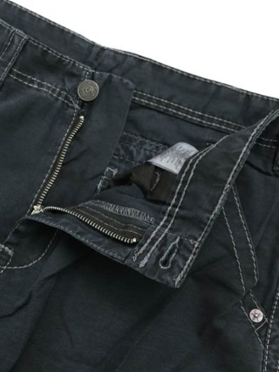 画像5: 【SALE】【送料無料】TRUE RELIGION BIG T CARGO SHORTS JET BLACK