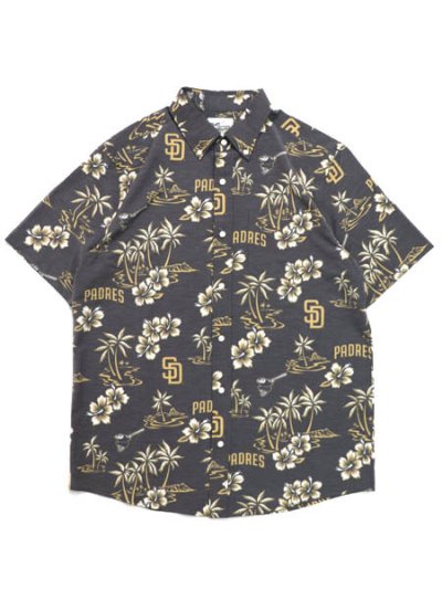 画像1: 【送料無料】REYN SPOONER SAN DIEGO PADRES KEKAI PERFORMANCE SHIRT