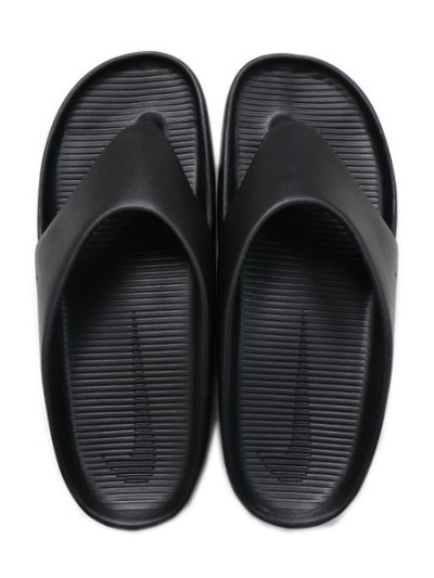 画像1: NIKE CALM FLIP FLOP BLACK/BLACK