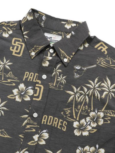 画像3: 【送料無料】REYN SPOONER SAN DIEGO PADRES KEKAI PERFORMANCE SHIRT