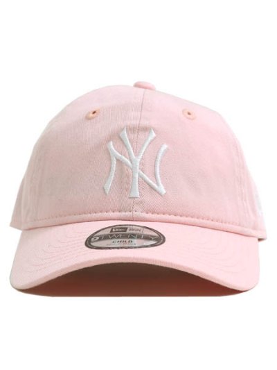 画像2: 【KIDS】NEW ERA CHILD 9TWENTY WASH YANKEES PINK/WHITE