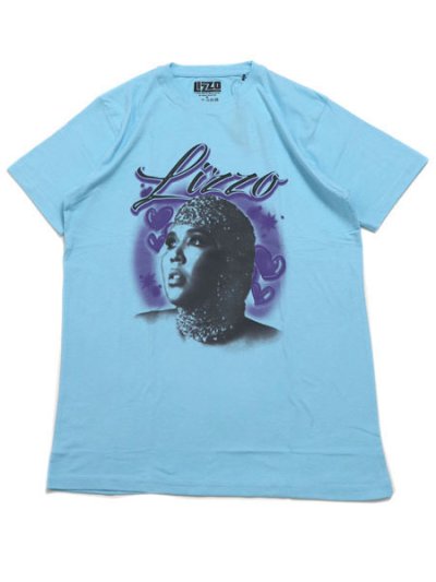 画像1: ROCK OFF LIZZO SPECIAL HEARTS AIRBRUSH TEE
