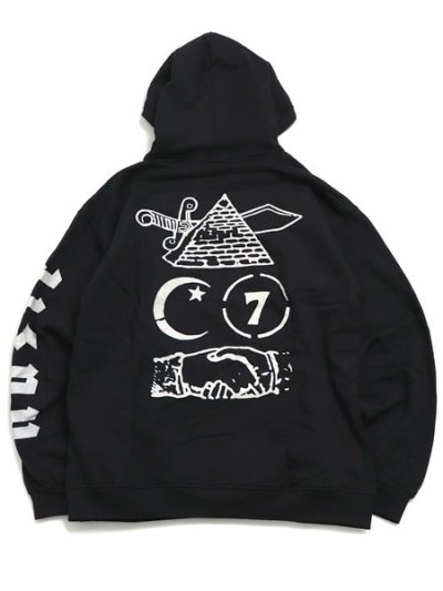 画像1: ROCK OFF NAS SYMBOLS PULLOVER HOODIE