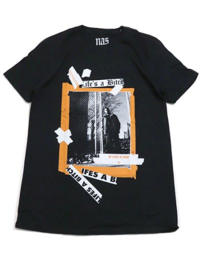 画像1: ROCK OFF NAS LIFE'S A BITCH TEE