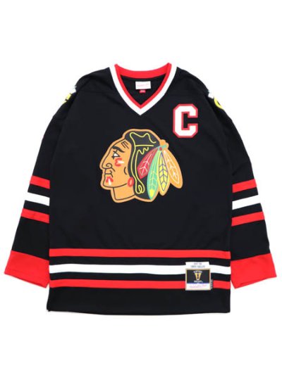 画像1: 【送料無料】MITCHELL & NESS NHL DK ALT JERSEY BLACKHAWKS 97 #7 CC