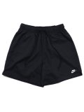 NIKE CLUB FLOW SHORT-BLACK/WHITE