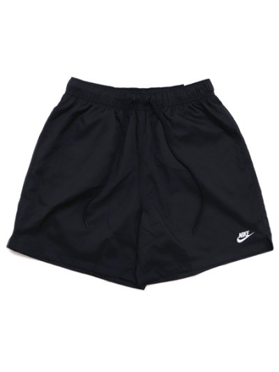 画像1: NIKE CLUB FLOW SHORT-BLACK/WHITE