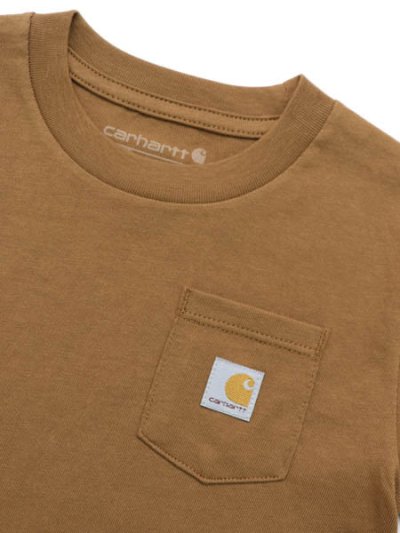 画像3: 【KIDS】CARHARTT KIDS TD SS POCKET TEE-CARHARTT BROWN