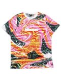 【SALE】PUMA FERRARI RACE CREW TEE-SPEED YELLOW AOP