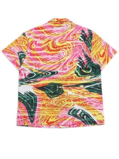 画像2: 【SALE】PUMA FERRARI RACE CREW SHIRT-SPEED YELLOW AOP