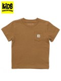 【KIDS】CARHARTT KIDS TD SS POCKET TEE-CARHARTT BROWN