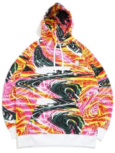 画像1: 【SALE】【送料無料】PUMA FERRARI RACE CREW HOODIE-SPEED YEL AOP