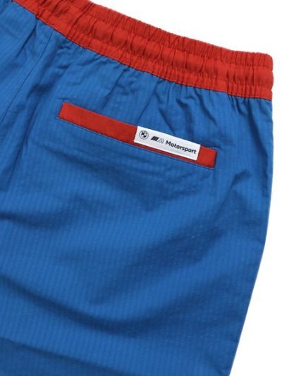 画像4: 【SALE】PUMA BMW MMS WOVEN CALDER SHORT-POP RED AOP
