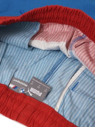画像5: 【SALE】PUMA BMW MMS WOVEN CALDER SHORT-POP RED AOP