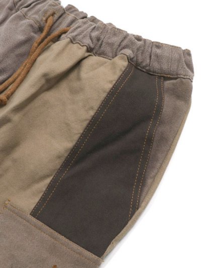 画像3: 【送料無料】MR.REMAKE MAN REMAKE CARGO SHORTS BROWN ASSORT