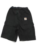 【SALE】MR.REMAKE MAN REMAKE CARGO SHORTS BLACK ASSORT