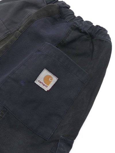 画像4: 【SALE】MR.REMAKE MAN REMAKE CARGO SHORTS BLACK ASSORT