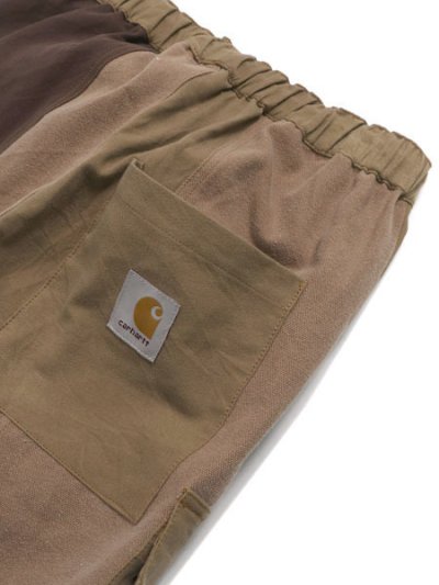 画像4: 【送料無料】MR.REMAKE MAN REMAKE CARGO SHORTS BROWN ASSORT