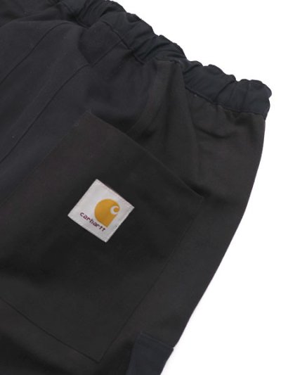 画像4: 【送料無料】MR.REMAKE MAN REMAKE CARGO SHORTS BLACK ASSORT