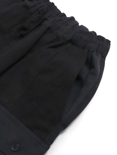 画像3: 【送料無料】MR.REMAKE MAN REMAKE CARGO SHORTS BLACK ASSORT