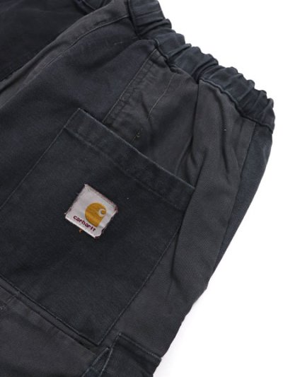 画像4: 【送料無料】MR.REMAKE MAN REMAKE CARGO SHORTS BLACK ASSORT