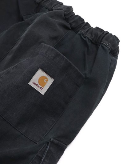 画像4: 【送料無料】MR.REMAKE MAN REMAKE CARGO SHORTS BLACK ASSORT