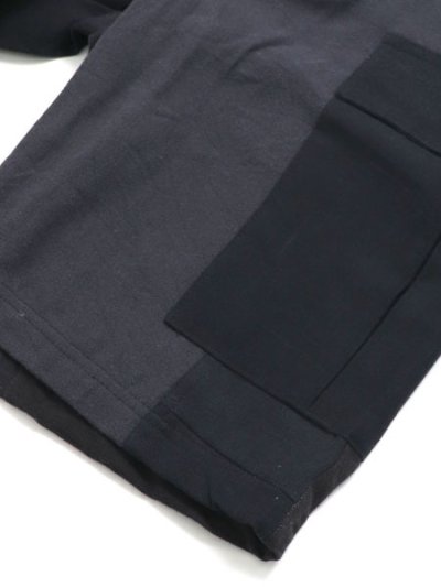 画像5: 【送料無料】MR.REMAKE MAN REMAKE CARGO SHORTS BLACK ASSORT