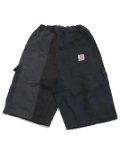 【SALE】MR.REMAKE MAN REMAKE CARGO SHORTS BLACK ASSORT