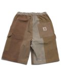 【SALE】MR.REMAKE MAN REMAKE CARGO SHORTS BROWN ASSORT