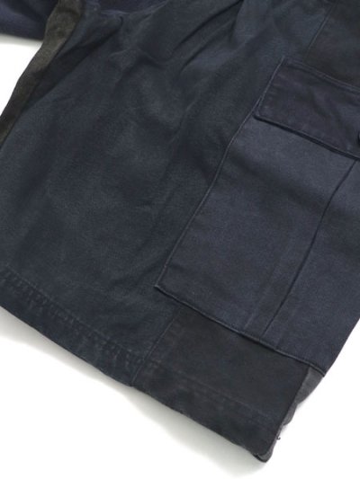 画像5: 【SALE】MR.REMAKE MAN REMAKE CARGO SHORTS BLACK ASSORT