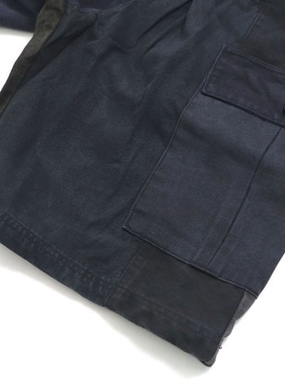 画像5: 【送料無料】MR.REMAKE MAN REMAKE CARGO SHORTS BLACK ASSORT