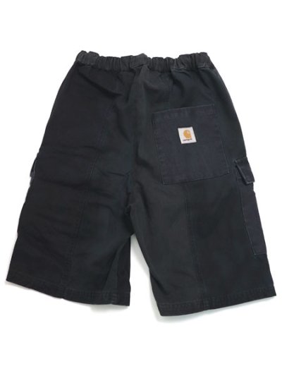 画像1: 【送料無料】MR.REMAKE MAN REMAKE CARGO SHORTS BLACK ASSORT