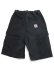 画像1: 【送料無料】MR.REMAKE MAN REMAKE CARGO SHORTS BLACK ASSORT (1)