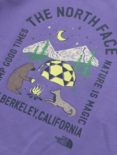 画像3: 【SALE】【KIDS】THE NORTH FACE BABY S/S LUMINOUS CAMP GRAPHIC TEE